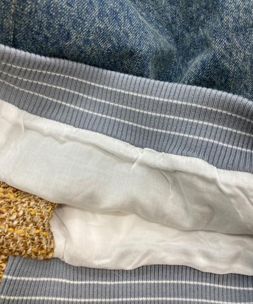 kobee（コビー）kobee (コビー) 切替ジャケット/コビー/MILLER VARSITY JACKET イエロー サイズ:Freeの古着・服飾アイテム