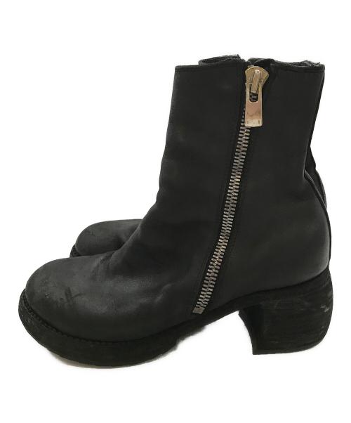 YOHJI YAMAMOTO（ヨウジヤマモト）YOHJI YAMAMOTO (ヨウジヤマモト) GUIDI (グイディ) サイドジップブーツ/ヨウジヤマモト/グイディ/Z0066-Y ブラック サイズ:36の古着・服飾アイテム