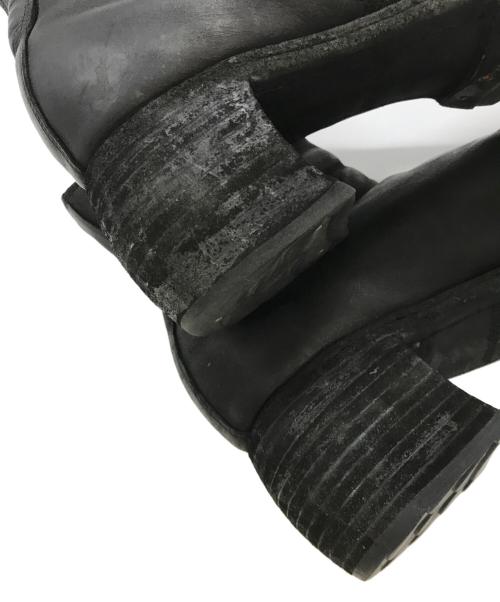 YOHJI YAMAMOTO（ヨウジヤマモト）YOHJI YAMAMOTO (ヨウジヤマモト) GUIDI (グイディ) サイドジップブーツ/ヨウジヤマモト/グイディ/Z0066-Y ブラック サイズ:36の古着・服飾アイテム