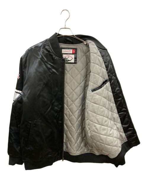 MITCHELL & NESS（ミッチェルアンドネス）MITCHELL & NESS (ミッチェルアンドネス) NFL (エヌエフエル) スタジャン/エヌエフエル/ミッチェルアンドネス/ ブラック サイズ:2XLの古着・服飾アイテム