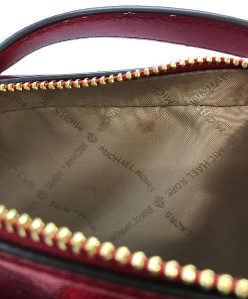 MICHAEL KORS（マイケル・コース）MICHAEL KORS (マイケルコース) JET SET ITEM ショルダーバッグ/マイケルコース/35H3GTTC2B ブラウン×レッドの古着・服飾アイテム