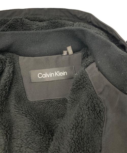 Calvin Klein（カルバンクライン）Calvin Klein (カルバンクライン) SHERPA LINED HOODED SOFT SHELL JACKET　カルバンクライン　CMAGI2106 ブラック サイズ:XLの古着・服飾アイテム