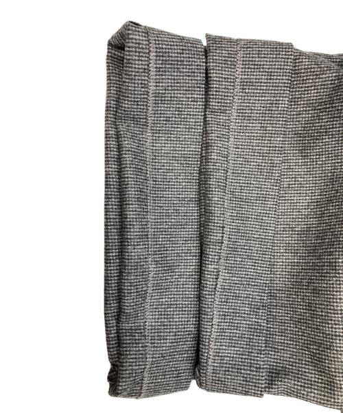 MARGARET HOWELL（マーガレットハウエル）MARGARET HOWELL (マーガレットハウエル) PUPPYTOOTHWOOL FLANNELチェックパンツ　マーガレットハウエル　578-2244002 グレー サイズ:1の古着・服飾アイテム