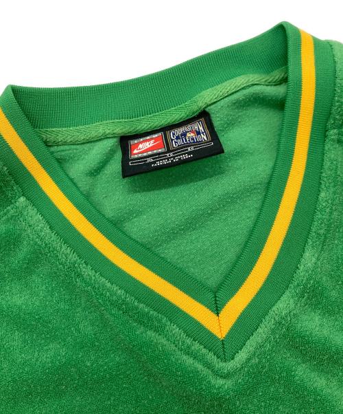 NIKE（ナイキ）NIKE (ナイキ) プルオーバーフリースジャケット/ナイキ/オークランドアスレチックス グリーン サイズ:XLの古着・服飾アイテム
