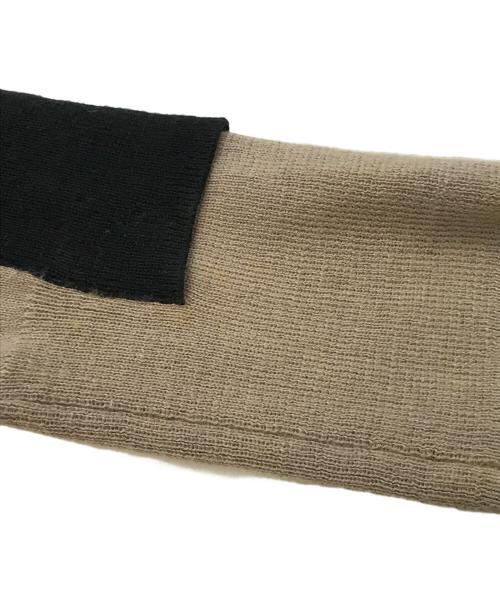 Vivienne Westwood RED LABEL（ヴィヴィアンウエストウッドレッドレーベル）Vivienne Westwood RED LABEL (ヴィヴィアンウエストウッドレッドレーベル) オーブ刺繍ニットカーディガン/ヴィヴィアンウエストウッドレッドレーベル/17-01-122002 ブラック×ベージュ サイズ:2の古着・服飾アイテム