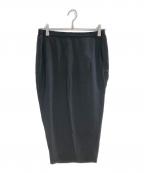 RICK OWENSリックオウエンス）の古着「ペンシルタイトスカート/RP20S1339-Y/TECUATL 20ss」｜ブラック