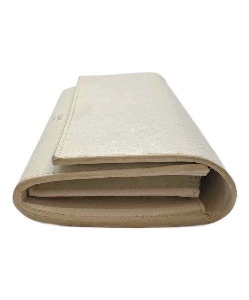 CELINE（セリーヌ）CELINE (セリーヌ) ラージフラップウォレット/セリーヌ/S-PB-4168/イタリア製 アイボリーの古着・服飾アイテム