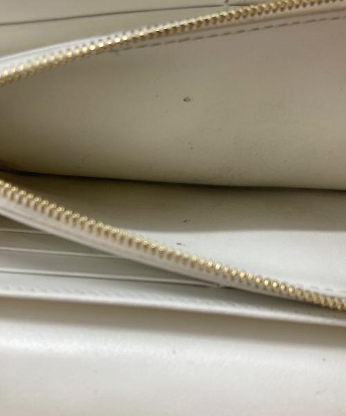 CELINE（セリーヌ）CELINE (セリーヌ) ラージフラップウォレット/セリーヌ/S-PB-4168/イタリア製 アイボリーの古着・服飾アイテム