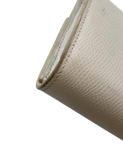 CELINE（セリーヌ）CELINE (セリーヌ) ラージフラップウォレット/セリーヌ/S-PB-4168/イタリア製 アイボリーの古着・服飾アイテム