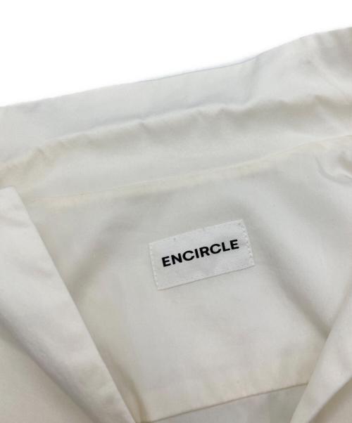 encircle（エンサークル）encircle (エンサークル) Fancy s/s shirt/エンサークル/EN-SH2300310 ホワイト サイズ:Freeの古着・服飾アイテム
