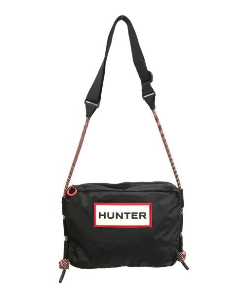 HUNTER（ハンター）HUNTER (ハンター) トラベル リップストップ リサイクル ナイロン サコッシュ/ハンター/UBC1515NRS ブラックの古着・服飾アイテム