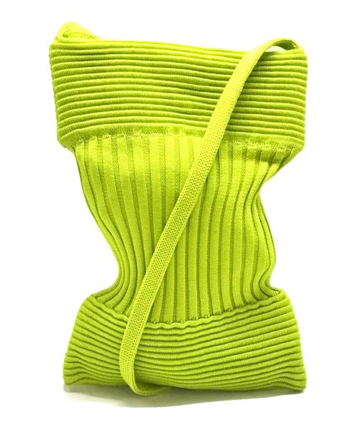 CFCL（シーエフシーエル）CFCL (シーエフシーエル) STRATA SACOCHE BAG/シーエフシーエル 黄緑の古着・服飾アイテム