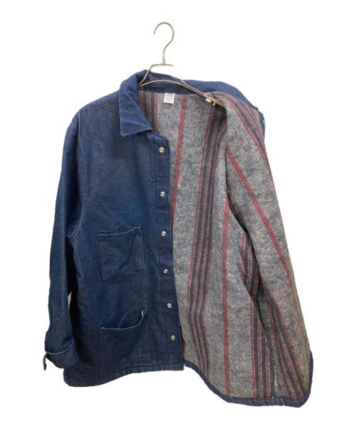 COLORADO（コロラド）COLORADO (コロラド) 裏地ブランケットカバーオール インディゴ サイズ:2XLの古着・服飾アイテム