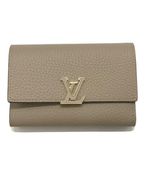 LOUIS VUITTON（ルイ ヴィトン）LOUIS VUITTON (ルイ ヴィトン) ポルトフォイユ・カプシーヌ コンパクト/ルイ ヴィトン/M62159/ ベージュの古着・服飾アイテム