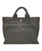 HERMESエルメス）の古着「エールラインPM ハンドバッグ」｜グレー