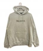 F.C.R.B.エフシーレアルブリストル）の古着「BRISTOL EMBROIDERY HOODIE/エフシーレアルブリストル/FCRB-210060/21SS」｜グレー