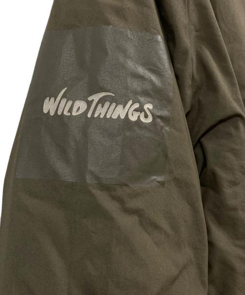 WILD THINGS（ワイルドシングス）WILD THINGS (ワイルドシングス) MONSTER PARKA ワイルドシングス  WT19104SN カーキ サイズ:Mの古着・服飾アイテム