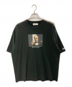 ATMOSアトモス）の古着「プリントTシャツ/アトモス/MAASP-TS090/THE GODFATHER」｜ブラック
