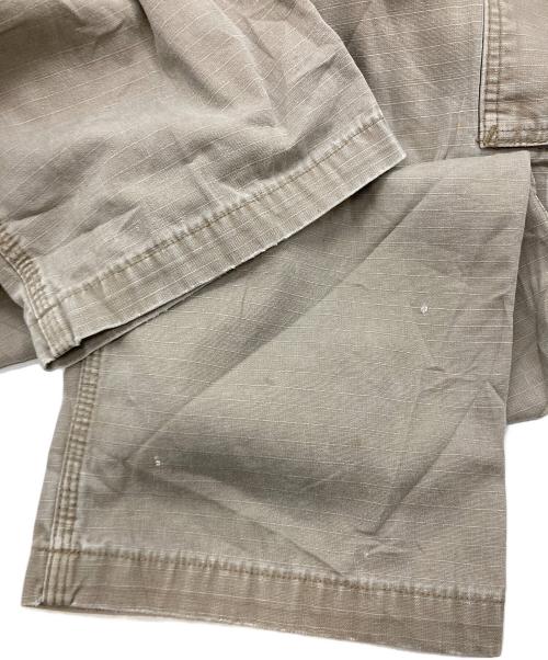 CarHartt（カーハート）CarHartt (カーハート) COTTON RIPSTOP RELAXED FIT DOUBLE-FRONT CARGO WORK PANT/カーハート/B342 DES ベージュ サイズ:36/34の古着・服飾アイテム