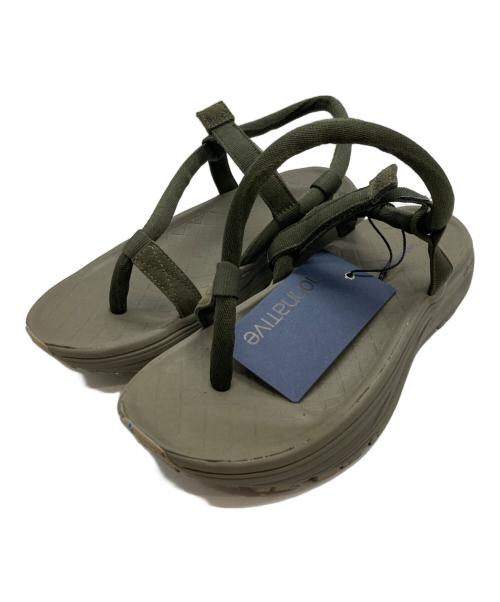 nonnative（ノンネイティブ）nonnative (ノンネイティブ) rig (リグ) KAMBAリカバリーサンダル/ノンネイティブ/リグ/NN-F4255 グリーン サイズ:8の古着・服飾アイテム