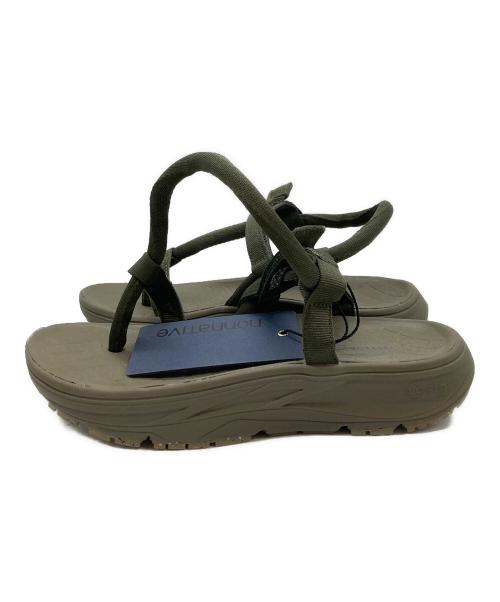 nonnative（ノンネイティブ）nonnative (ノンネイティブ) rig (リグ) KAMBAリカバリーサンダル/ノンネイティブ/リグ/NN-F4255 グリーン サイズ:8の古着・服飾アイテム