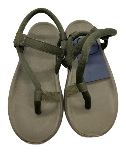 nonnative（ノンネイティブ）nonnative (ノンネイティブ) rig (リグ) KAMBAリカバリーサンダル/ノンネイティブ/リグ/NN-F4255 グリーン サイズ:8の古着・服飾アイテム