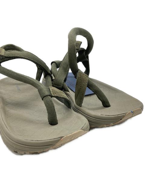 nonnative（ノンネイティブ）nonnative (ノンネイティブ) rig (リグ) KAMBAリカバリーサンダル/ノンネイティブ/リグ/NN-F4255 グリーン サイズ:8の古着・服飾アイテム