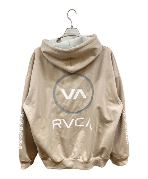 RVCA（ルーカ）RVCA (ルーカ) REFLECTIVE BAS HD パーカー　ルーカ　BE04B016 ベージュ サイズ:Ｌの古着・服飾アイテム