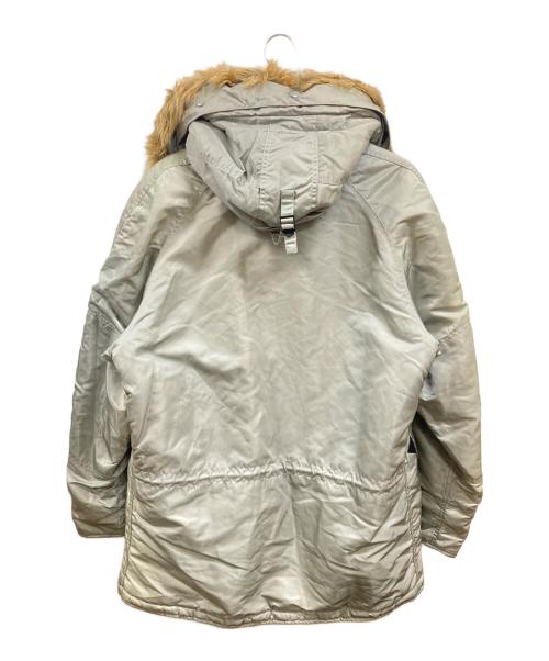 ALPHA（アルファ）ALPHA (アルファ) N-3Bタイプコート　アルファ　 ミントグリーン サイズ:Ｌの古着・服飾アイテム