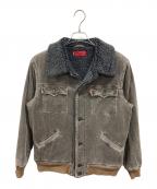 LEVI'S REDTABリーバイスレッドタブ）の古着「裏ボアコーデュロイジャケット　リーバイスレッドタブ」｜ベージュ