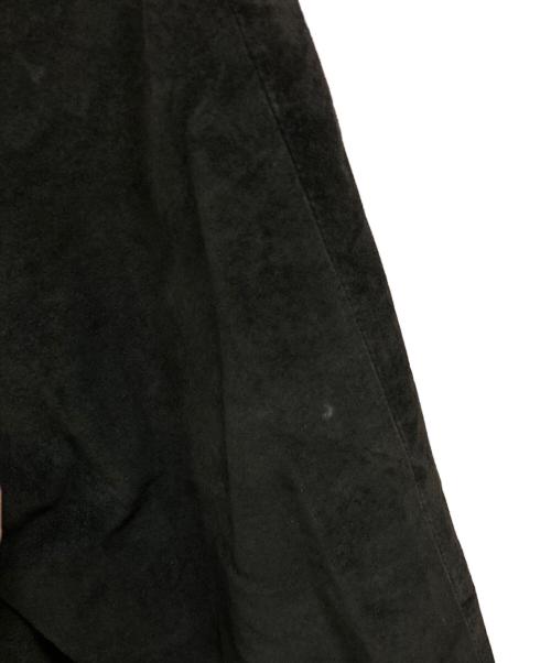 PERRY ELLIS（ペリーエリス）PERRY ELLIS (ペリーエリス) スウェードレザージャケット ブラック サイズ:Ｌの古着・服飾アイテム