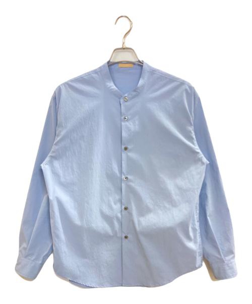 LAMOND（ラモンド）LAMOND (ラモンド) Durable Band Collar Shirts/ラモンド/LM-S-094 ブルー サイズ:2の古着・服飾アイテム