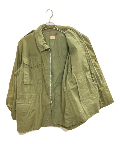 US ARMY（ユーエスアーミー）US ARMY (ユーエスアーミー) M65ジャケット/ユーエスアーミー/8405-782-2939/アルミジップ 60’ｓ オリーブ サイズ:REGULAR MEDIUMの古着・服飾アイテム
