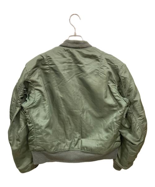 US ARMY（ユーエスアーミー）US ARMY (ユーエスアーミー) MA-1ジャケット オリーブ サイズ:Ｍの古着・服飾アイテム