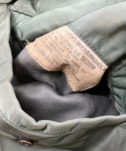 US ARMY（ユーエスアーミー）US ARMY (ユーエスアーミー) MA-1ジャケット オリーブ サイズ:Ｍの古着・服飾アイテム