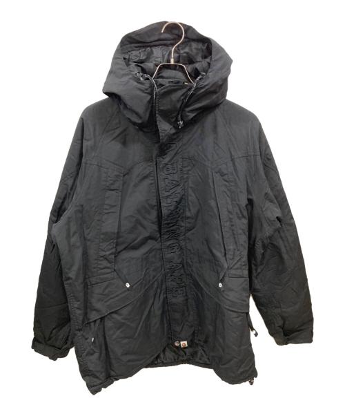 A BATHING APE（ア ベイシング エイプ）A BATHING APE (ア ベイシング エイプ) 中綿ジャケット ブラック サイズ:XLの古着・服飾アイテム