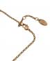 中古・古着 Vivienne Westwood (ヴィヴィアンウエストウッド) MINI BAS RELIEF ネックレス/ヴィヴィアンウエストウッド ピンクゴールド：10000円