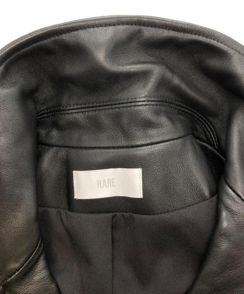 HARE（ハレ）HARE (ハレ) シープレザーダブルライダースジャケット/ハレ/HAL07003AD ブラック サイズ:Sの古着・服飾アイテム