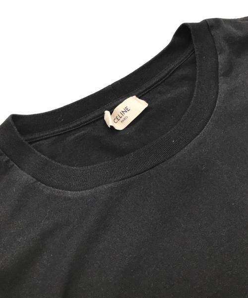 CELINE（セリーヌ）CELINE (セリーヌ) ロゴプリント ルーズフィット Tシャツ/セリーヌ/2X681671Q ブラック サイズ:Ｍの古着・服飾アイテム