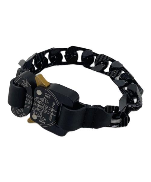 MONCLER（モンクレール）MONCLER (モンクレール) 1017 ALYX 9SM (アリクス) チェーンブレス/モンクレール/アリクス ブラックの古着・服飾アイテム