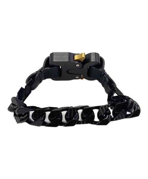 MONCLER（モンクレール）MONCLER (モンクレール) 1017 ALYX 9SM (アリクス) チェーンブレス/モンクレール/アリクス ブラックの古着・服飾アイテム