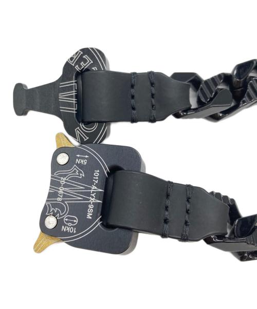 MONCLER（モンクレール）MONCLER (モンクレール) 1017 ALYX 9SM (アリクス) チェーンブレス/モンクレール/アリクス ブラックの古着・服飾アイテム