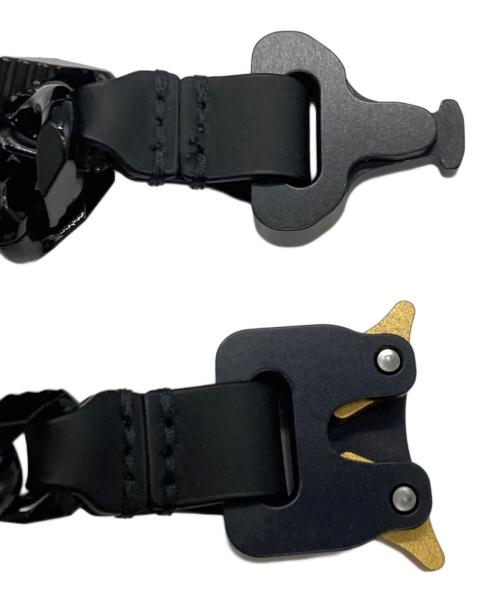 MONCLER（モンクレール）MONCLER (モンクレール) 1017 ALYX 9SM (アリクス) チェーンブレス/モンクレール/アリクス ブラックの古着・服飾アイテム