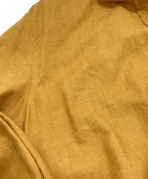 Burberry's（バーバリーズ）Burberry's (バーバリーズ) リネンシャツ/バーバリーズ ブラウン サイズ:40の古着・服飾アイテム