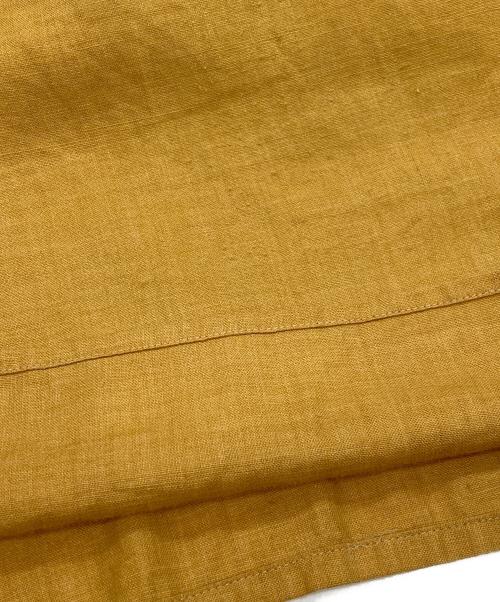 Burberry's（バーバリーズ）Burberry's (バーバリーズ) リネンシャツ/バーバリーズ ブラウン サイズ:40の古着・服飾アイテム