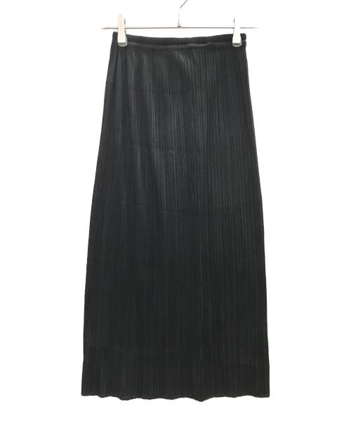 PLEATS PLEASE（プリーツプリーズ）PLEATS PLEASE (プリーツプリーズ) プリーツスカート ブラック サイズ:2の古着・服飾アイテム