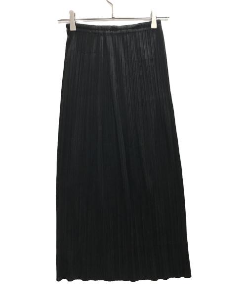 PLEATS PLEASE（プリーツプリーズ）PLEATS PLEASE (プリーツプリーズ) プリーツスカート ブラック サイズ:2の古着・服飾アイテム