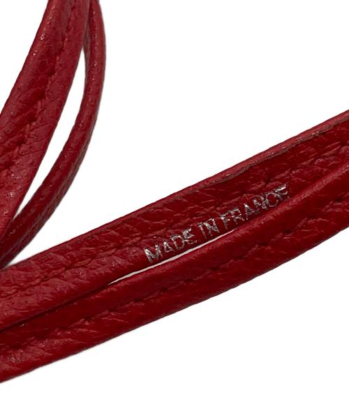 HERMES（エルメス）HERMES (エルメス) ホイッスルネックレス/エルメス レッド×シルバーの古着・服飾アイテム