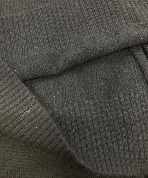 Y's COMPOSITION SEE ATTACHED LABEL（ワイズコンポジションシーアタッチドレーベル）Y's COMPOSITION SEE ATTACHED LABEL (ワイズコンポジションシーアタッチドレーベル) ニットカーディガン/ワイズコンポジションシーアタッチドレーベル/YY-K12-576 ブラック サイズ:2の古着・服飾アイテム