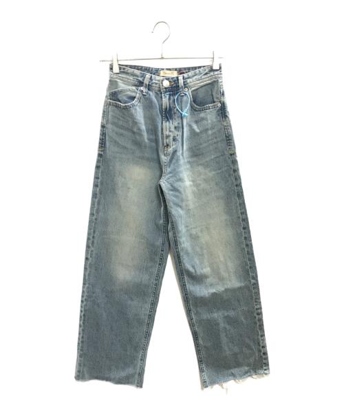 YANUK（ヤヌーク）YANUK (ヤヌーク) LILITH WIDE STRAIGHTデニムパンツ/金子綾別注モデル/57142071/ヤヌーク インディゴ サイズ:24の古着・服飾アイテム